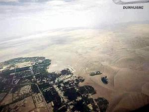 DUNHUANG - 003. Vue aerienne